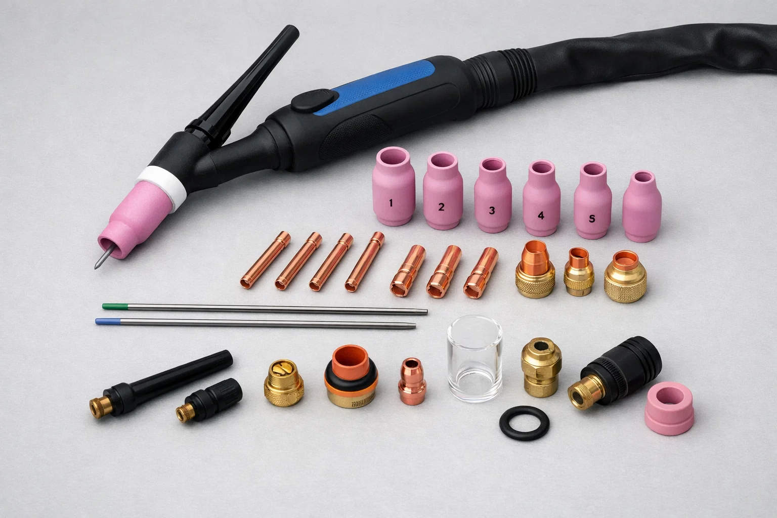 TIG Welding Torch and Spares